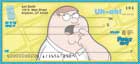 Family Guy Personal Check Designs